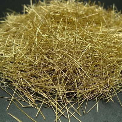 RPC এবং UHPC এর জন্য 6mm 12mm উচ্চ প্রসার্য শক্তি কপার প্রলিপ্ত মাইক্রো স্টিল ফাইবার ফাইবার