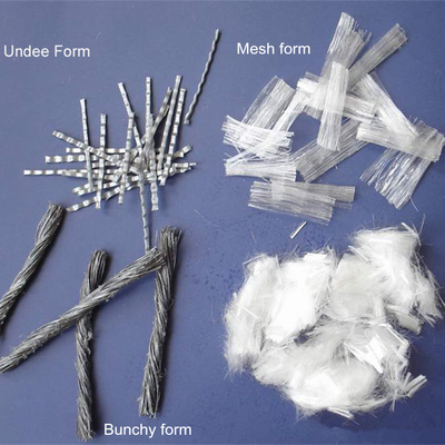 শক্তিবৃদ্ধি হিসাবে কংক্রিট যোগ করার জন্য Polypropylene ফাইবার PP ফাইবার জাল