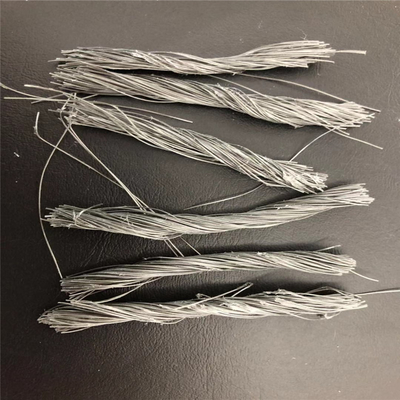 কংক্রিট কাজের জন্য ক্র্যাক-প্রতিরোধী Polypropylene PP ফাইবার গুচ্ছ ফর্ম