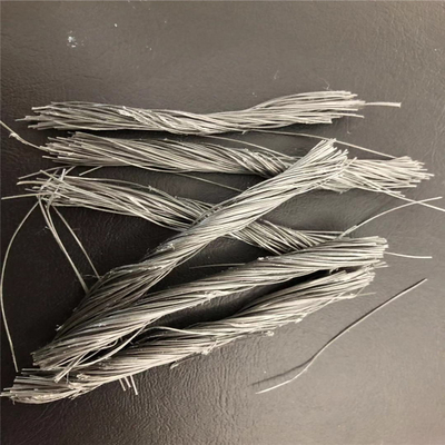 কংক্রিট কাজের জন্য ক্র্যাক-প্রতিরোধী Polypropylene PP ফাইবার গুচ্ছ ফর্ম